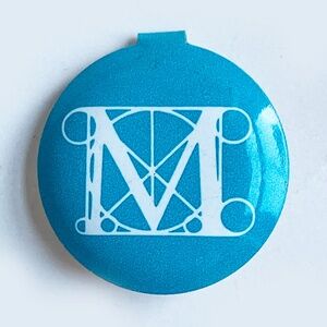 iconic Metropolitan Museum of Art NYC vintage clip on admission buttons metal